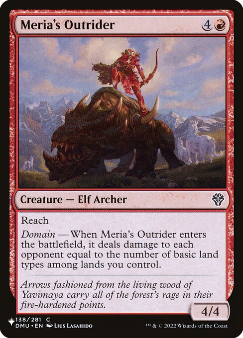 Meria's Outrider - Nonfoil