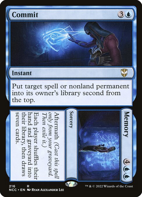 Commit // Memory - Nonfoil