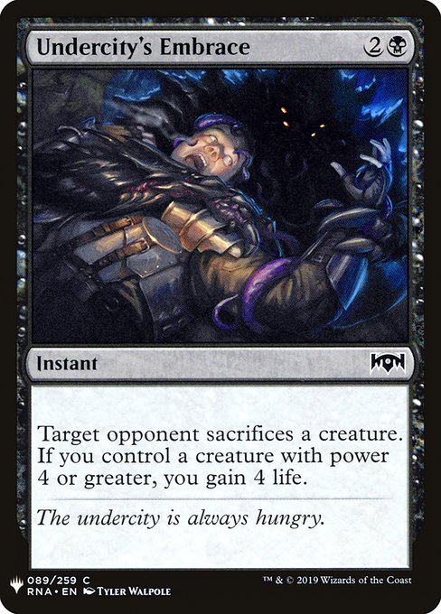 Undercity's Embrace - Nonfoil
