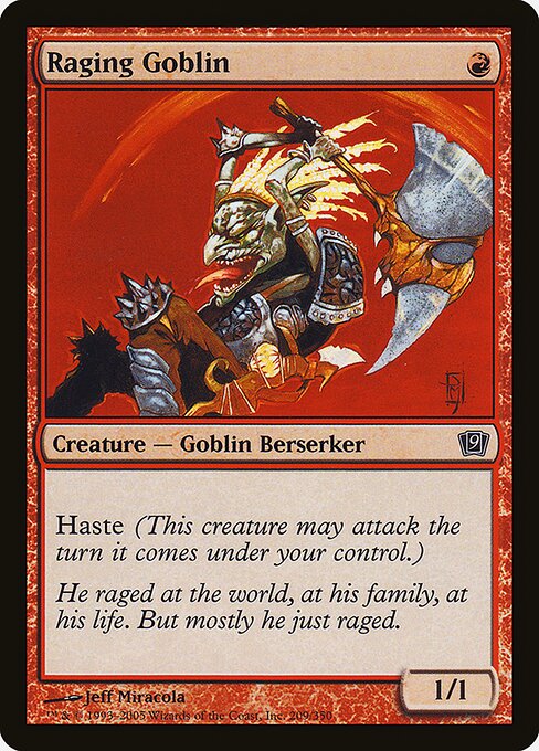 Raging Goblin - Foil