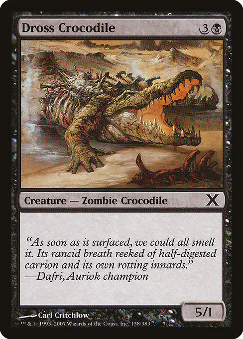 Dross Crocodile - Nonfoil