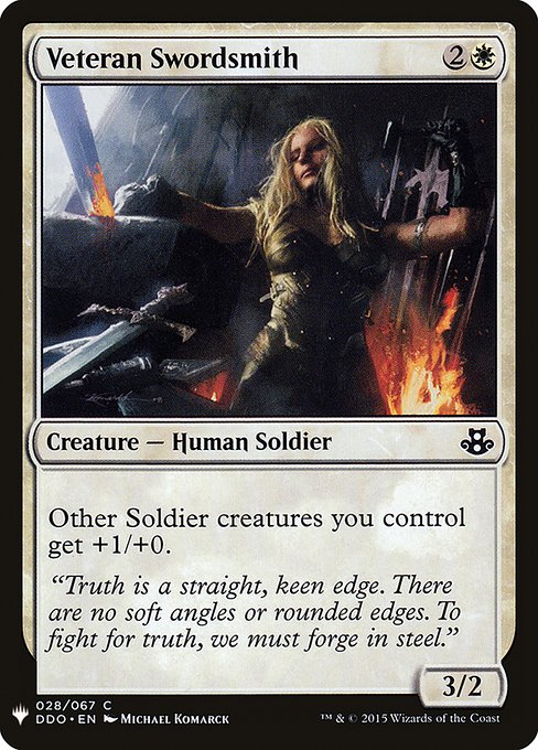 Veteran Swordsmith - Nonfoil