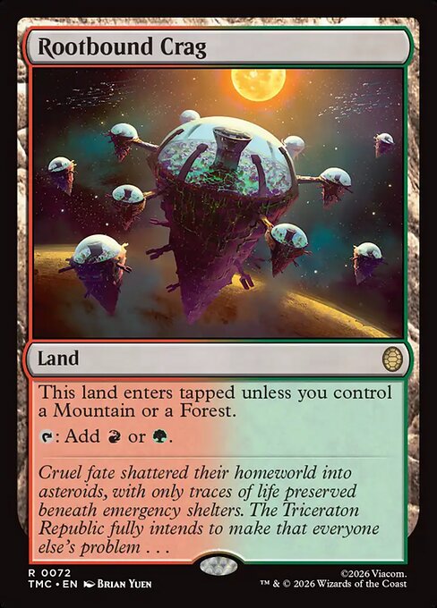 Rootbound Crag - Nonfoil