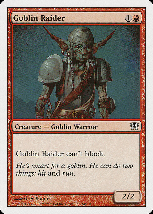 Goblin Raider - Nonfoil