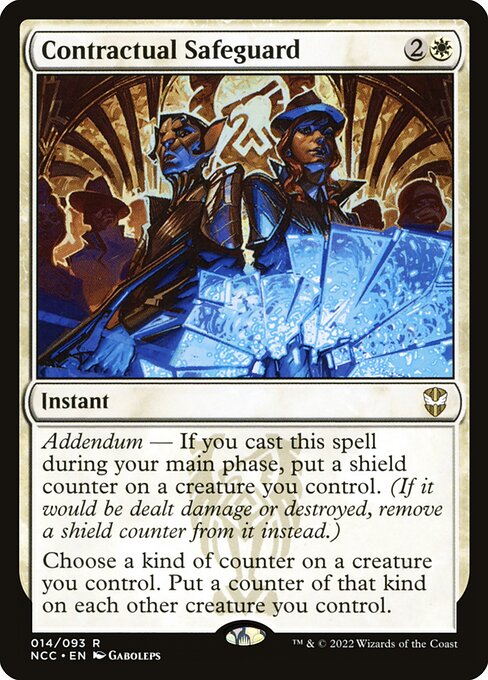 Contractual Safeguard - Nonfoil