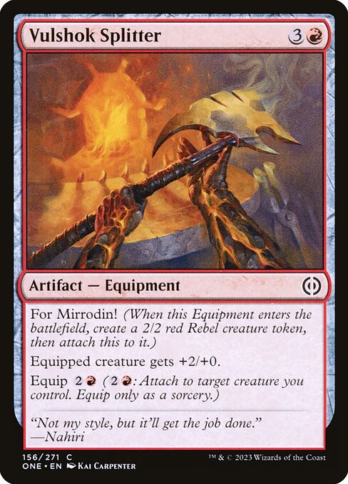 Vulshok Splitter - Nonfoil