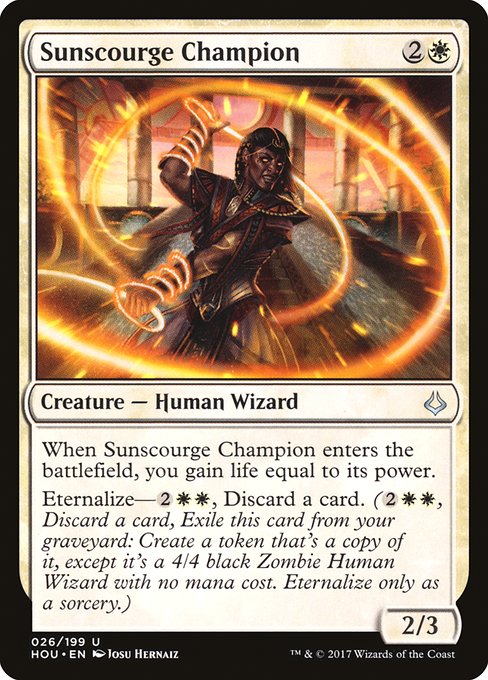 Sunscourge Champion - Nonfoil