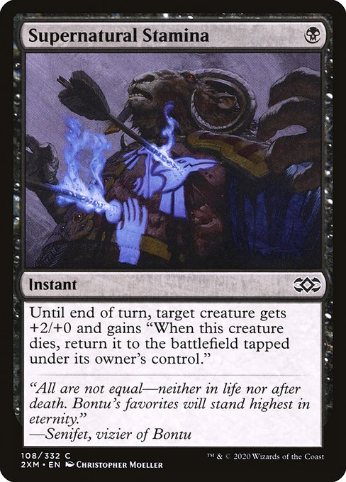 Supernatural Stamina - Nonfoil