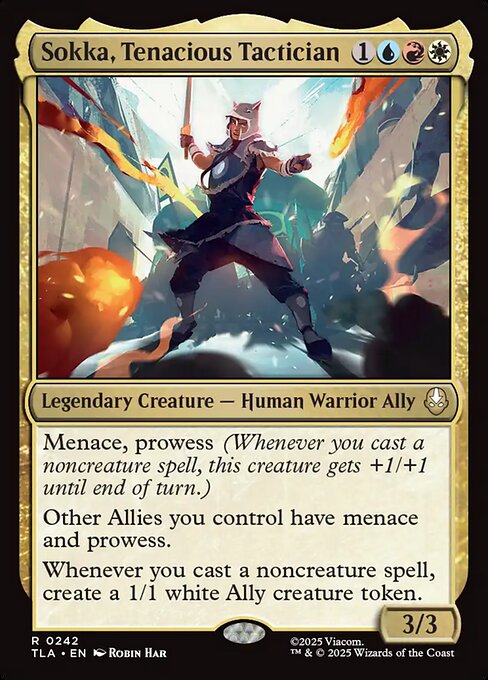 Sokka, Tenacious Tactician - Nonfoil