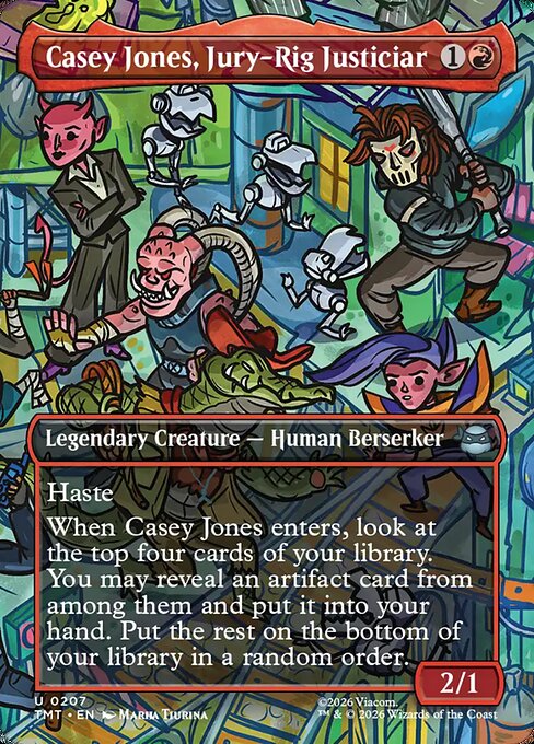 Casey Jones, Jury-Rig Justiciar - Nonfoil