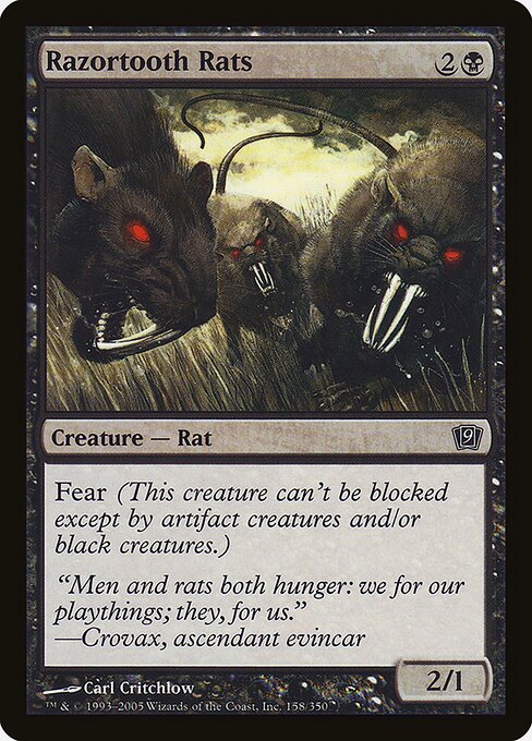 Razortooth Rats - Foil