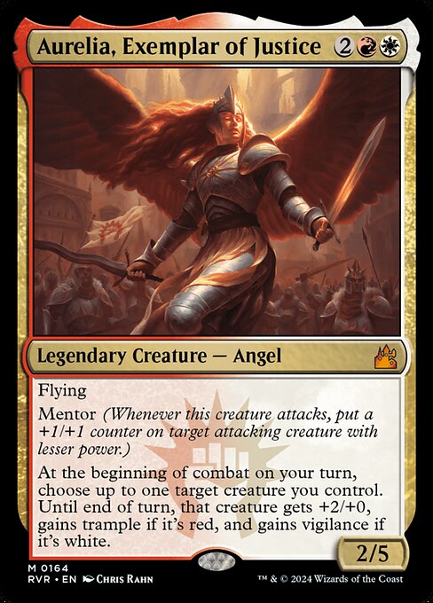 Aurelia, Exemplar of Justice - Nonfoil