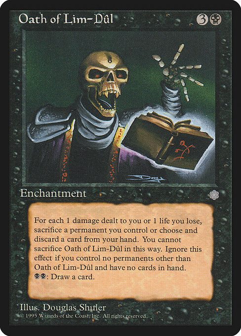 Oath of Lim-Dûl - Nonfoil