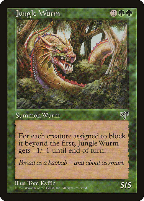 Jungle Wurm - Nonfoil