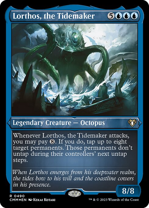 Lorthos, the Tidemaker - Etched