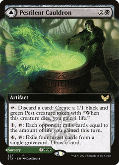Pestilent Cauldron // Restorative Burst (Extended Art)