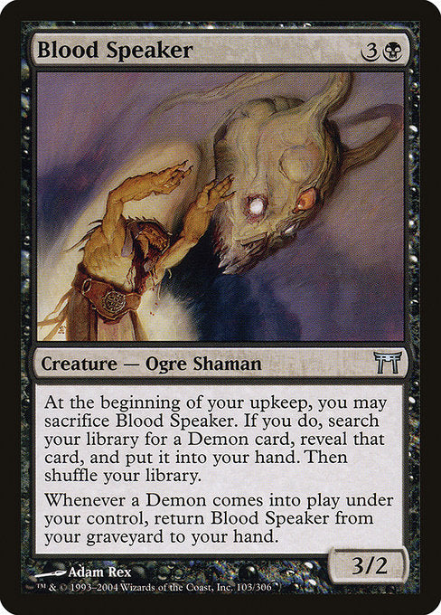 Blood Speaker - Nonfoil