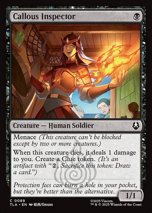 Callous Inspector - Nonfoil