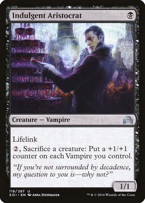 Indulgent Aristocrat - Nonfoil