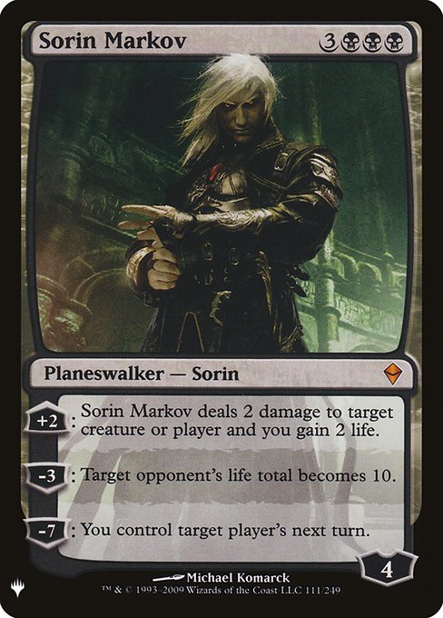 Sorin Markov - Nonfoil