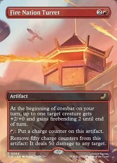 Fire Nation Turret (Borderless - Scene)