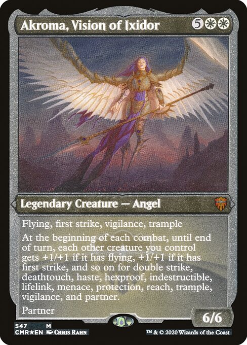 Akroma, Vision of Ixidor - Etched