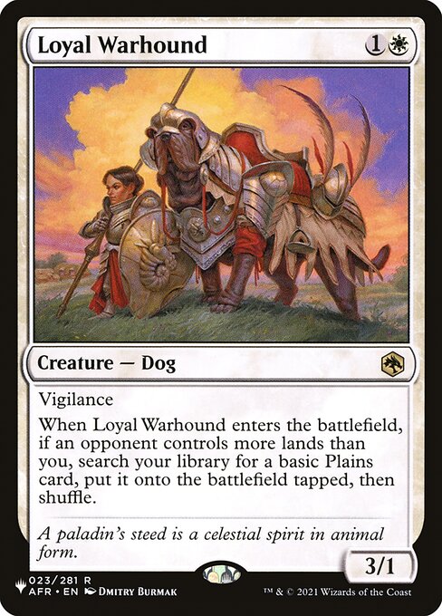 Loyal Warhound - Nonfoil