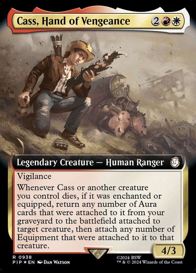 Cass, Hand of Vengeance (Extended Art - Surge Foil)
