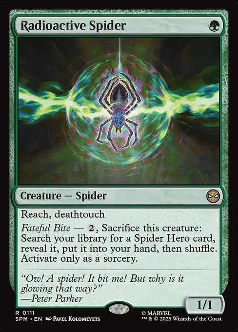 Radioactive Spider - Nonfoil