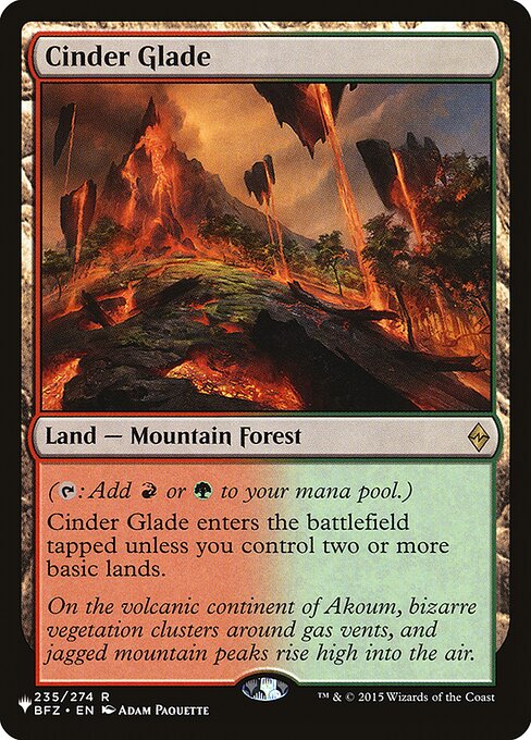 Cinder Glade - Nonfoil