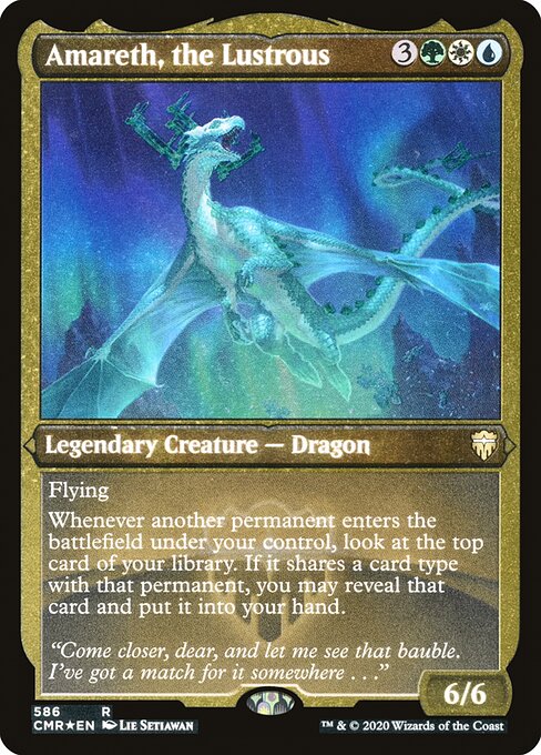 Amareth, the Lustrous - Etched