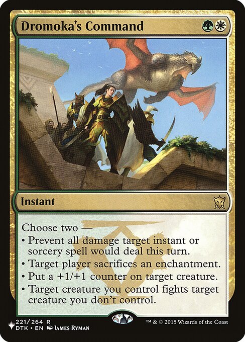 Dromoka's Command - Nonfoil