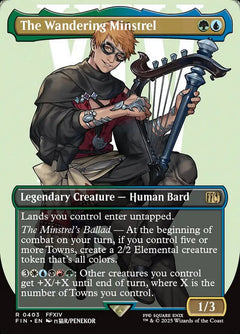The Wandering Minstrel (Borderless)