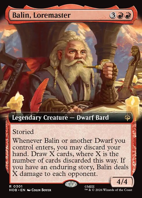 Balin, Loremaster