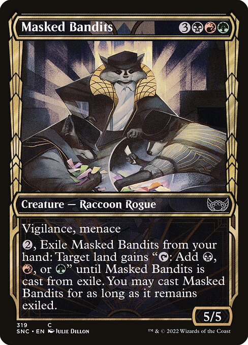 Masked Bandits - Nonfoil