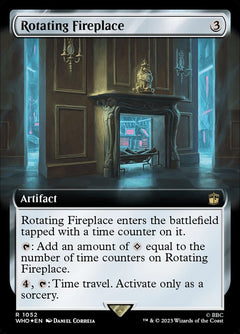 Rotating Fireplace (Extended Art - Surge Foil)