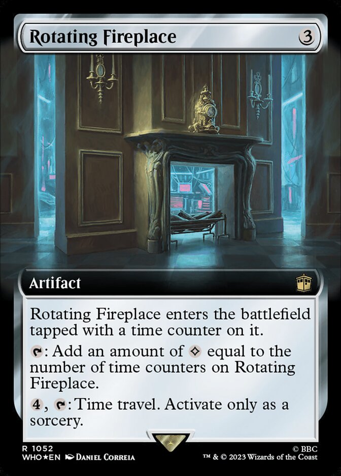 Rotating Fireplace (Extended Art - Surge Foil)