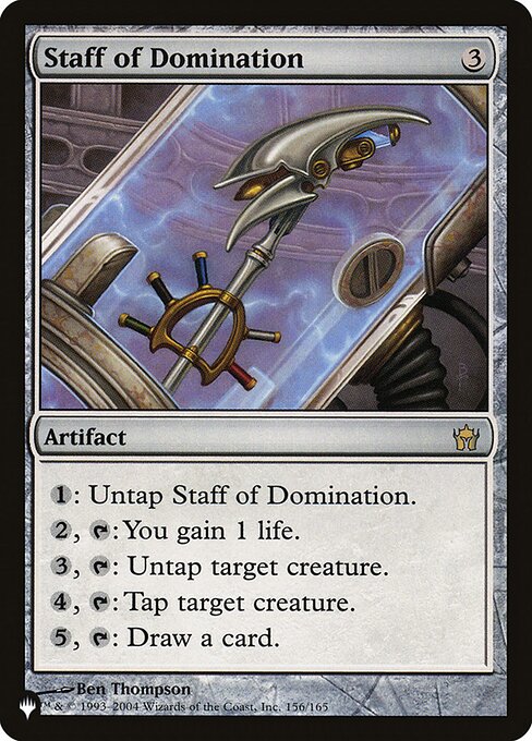Staff of Domination - Nonfoil
