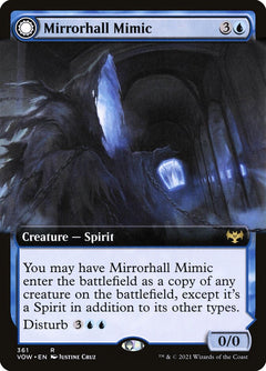 Mirrorhall Mimic // Ghastly Mimicry (Extended Art)