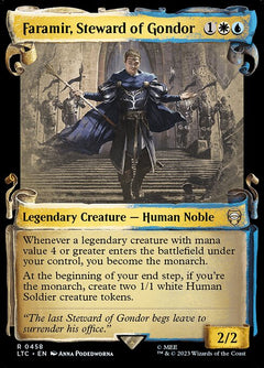 Faramir, Steward of Gondor (Scroll Showcase)