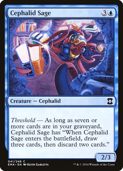 Cephalid Sage - Nonfoil