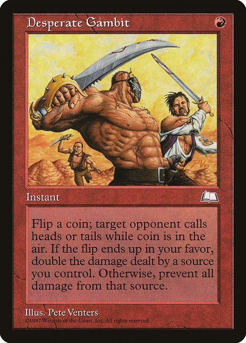 Desperate Gambit - Nonfoil