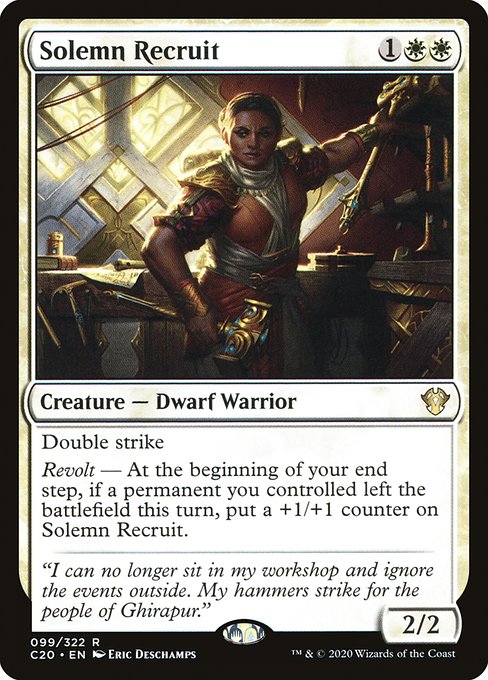 Solemn Recruit - Nonfoil
