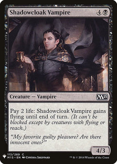 Shadowcloak Vampire (M15-113)