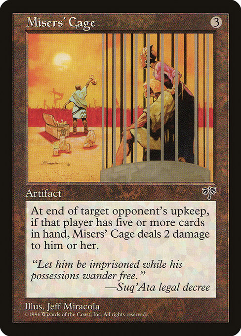 Misers' Cage - Nonfoil