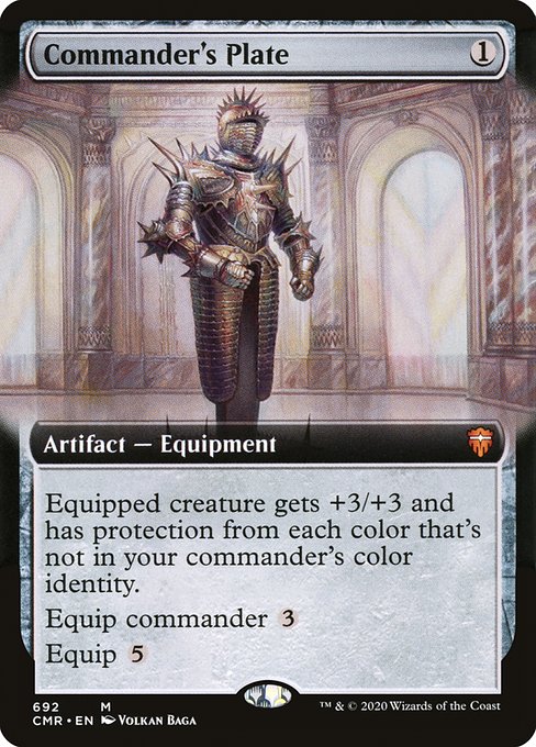 Commander's Plate - Nonfoil