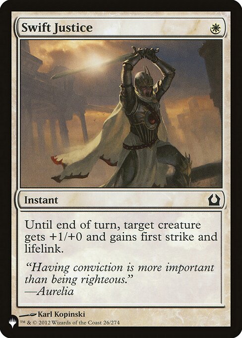 Swift Justice - Nonfoil