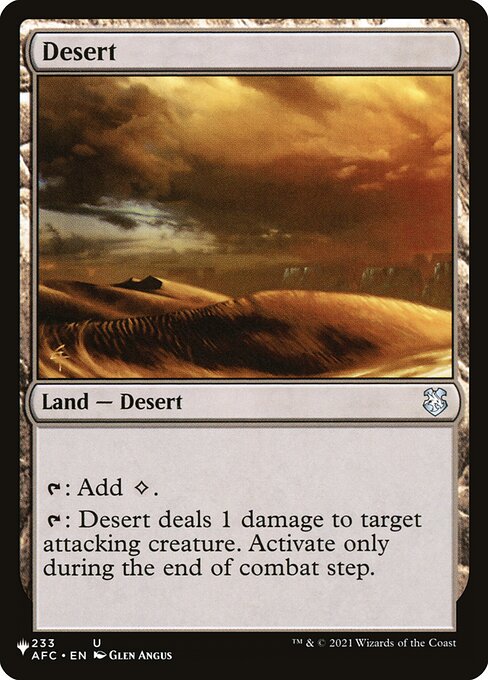 Desert - Nonfoil