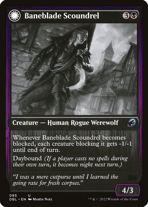 Baneblade Scoundrel // Baneclaw Marauder - Nonfoil