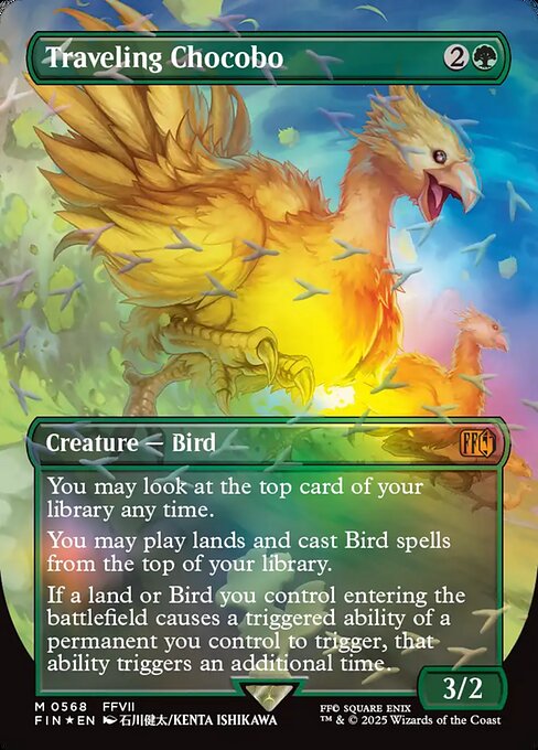 Traveling Chocobo - Foil